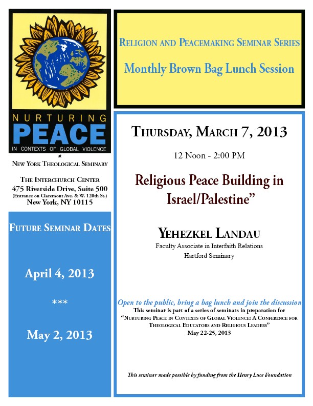PEACECONFERENCE SEMINAR FLYER_ March 7